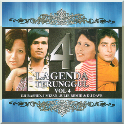 4 LAGENDA TERUNGGUL vol 4 - Uji Rashid, J Mizan, Julie Remie & DJ Dave (2012)