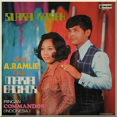 HRLP 1011 SUARA KASIH - A Ramlie & Maria Bachok iringan Commandos (1972)